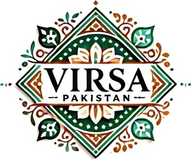 Virsa Pakistan logo with traditional design.
