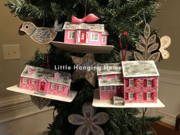Barbie Pink House Ornaments