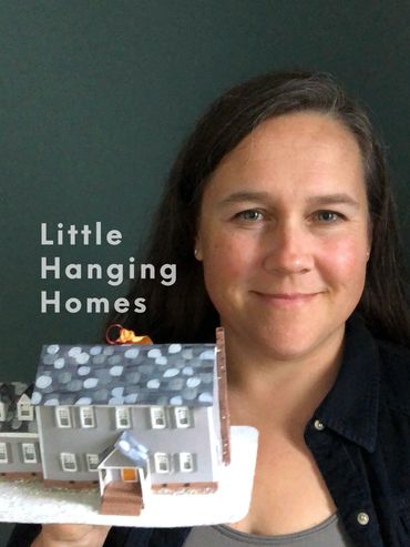 Little Hanging Homes replica ornaments