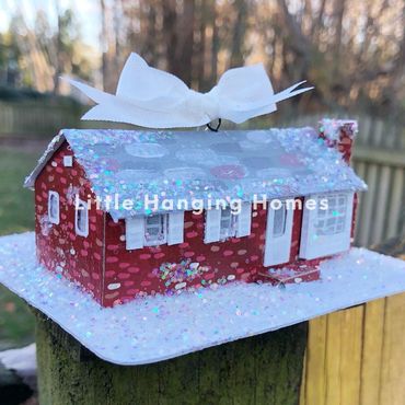 Northern Virginia Brick Ranch Home Ornament
