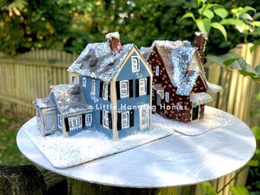 Non-Traditional Wedding Cake Topper Two Small Home Ornaments