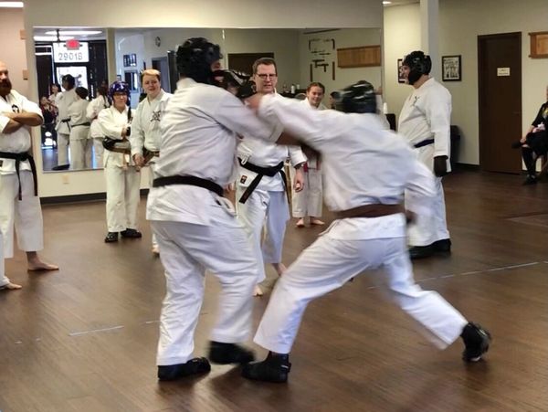 goju ryu karate sparring
