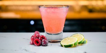 Lethbridge Premium Cocktails - Raspberry Ginger Mimosa