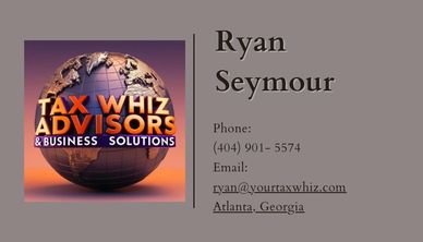 Our Soror Ryan can definitely help you out when it comes down to anything pertaining to taxes. She’s