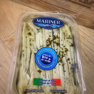 Marinated Anchovy Fillets - 200g - FRESH
Mariner UNO - Product of Italy