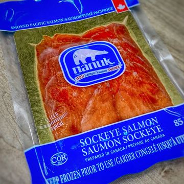 SOCKEYE SMOKED SALMON - FROZEN VP