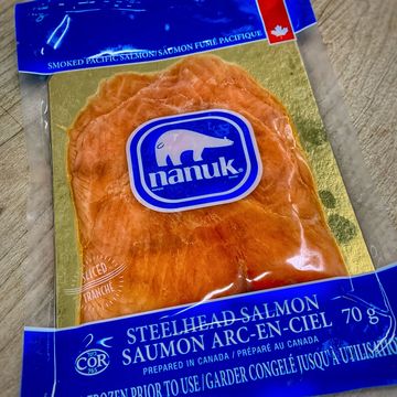 SMOPKED STEELHEAD SALMON FROZEN VP