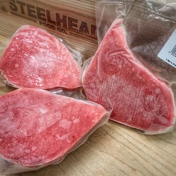 TUNA STEAKS 6oz FROZEN IVP