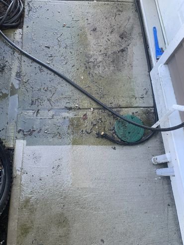 Pressure washing