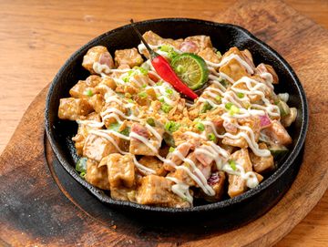 Vegetarian friendly Sizzling Tofu (Max's inspired)