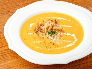 Vegetable cream soup