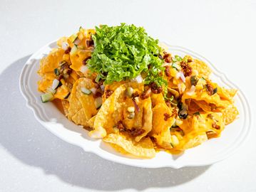 Nachos for sharing in a group best for snacks