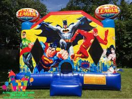 justice league bounce house rental