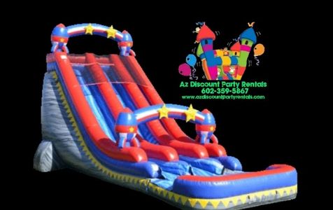 double le water slide