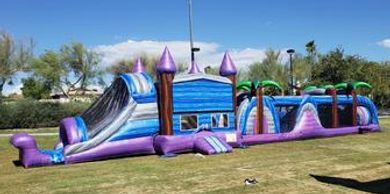 obstacle course rentals, infltable obstacle course, bounce house