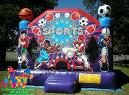 sports bounce house rentals