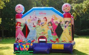 disney princess bounce house rentals