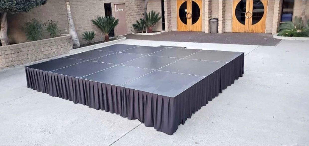 portable stage rental