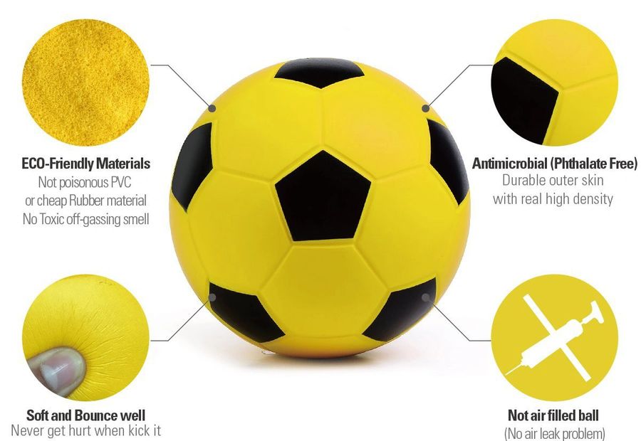 playground ball coated ball foam ball educational ball dodgeball school ball Thailand pe ball game