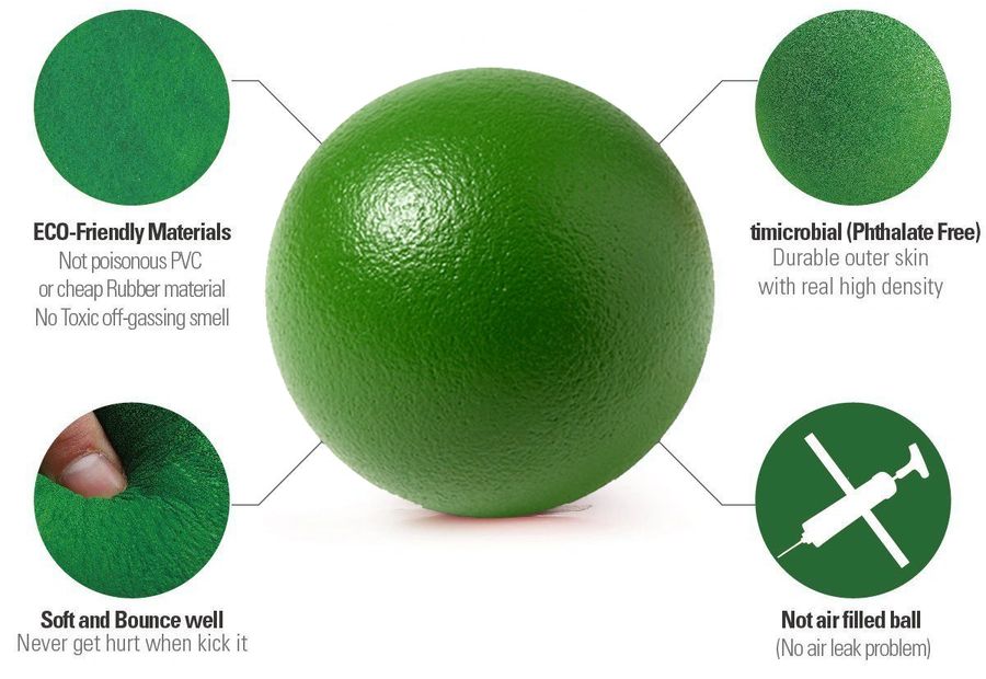 playground ball coated ball foam ball educational ball dodgeball school ball Thailand pe ball game