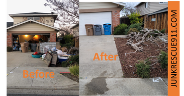 Junk Removal in Cupertino, California, Removal of General Household items.