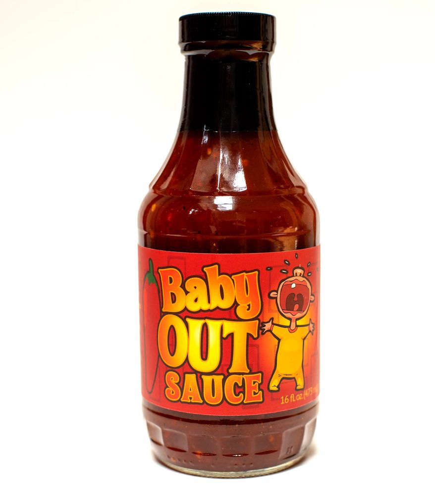 Baby Out Hot Sauce for expecting mothers- a great baby shower gift!