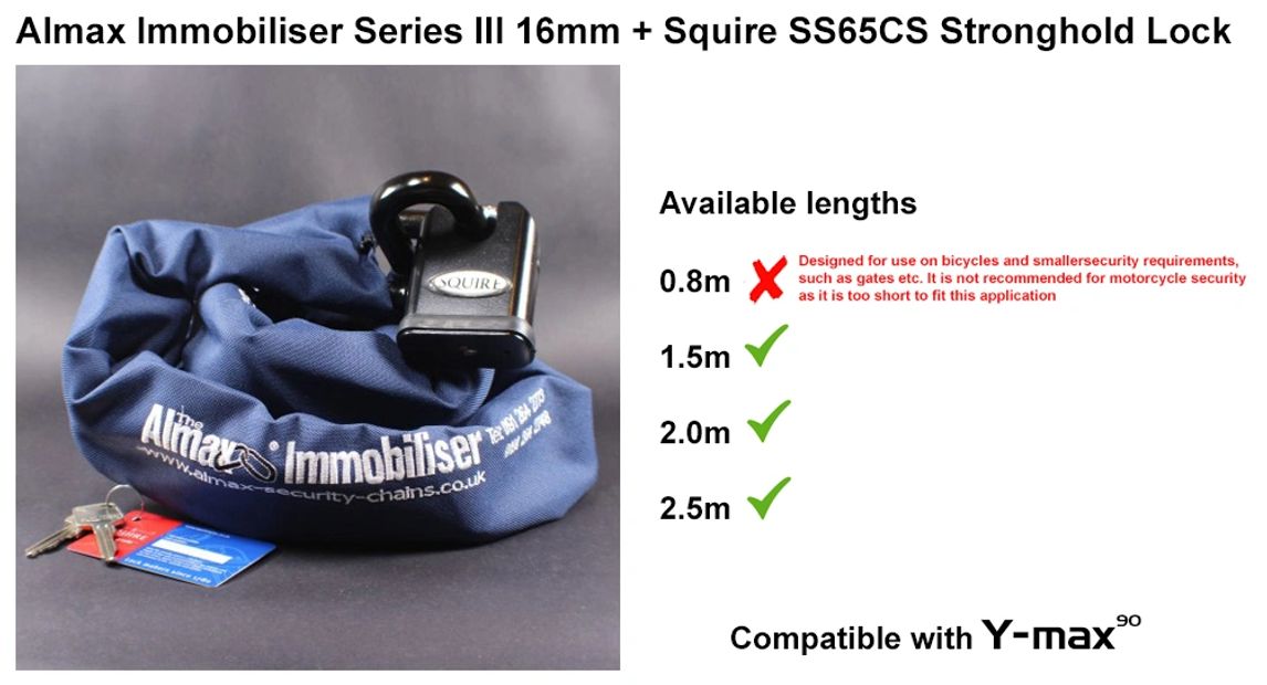 Almax Security Chain 16mm