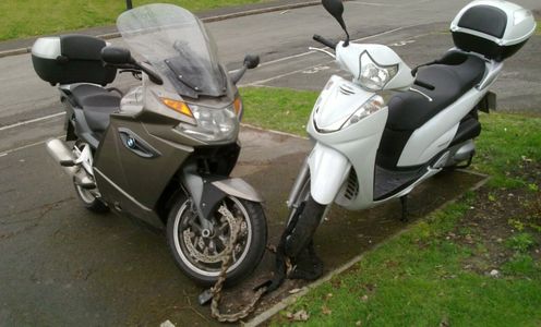 Scooter Security Ground Anchor