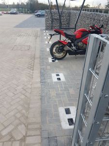 Commercial Secure Motorcycle Parking