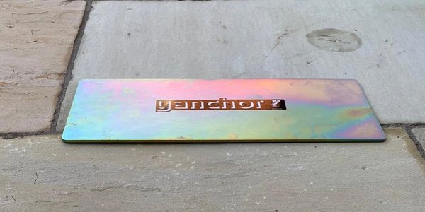 motorcycle security anchor plate