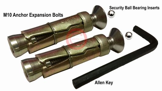 Replacement Ground Anchor Security Bolts M10