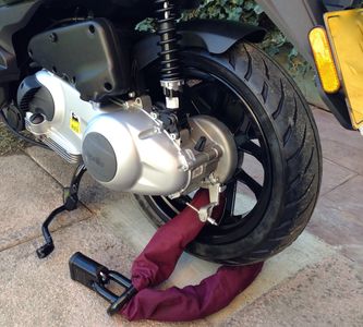Motorcycle Anchor installation