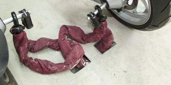 Motorcycle Security Anchor installation