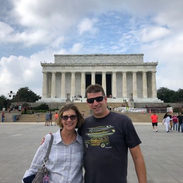 Todd and his mother Cleone Podgorski visiting Washington, D.C.
