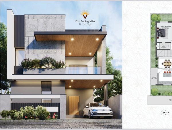 Duplex villa