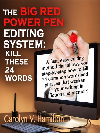 The Big Red Power Pen Editing System, how to edit your fiction or memoir.