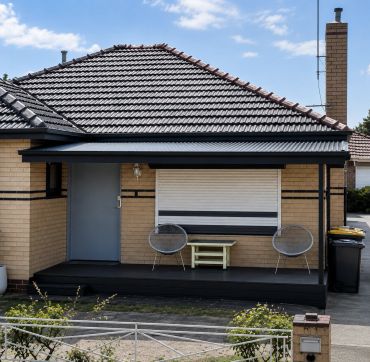Veranda with deck with ekodeck patio renovation