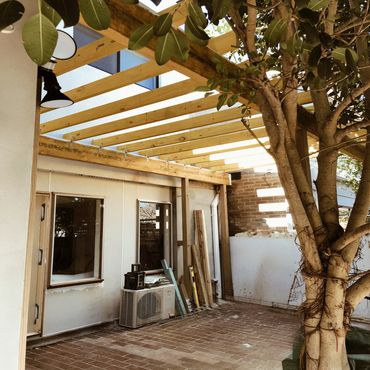Port maquaire patio verandah porch pergola