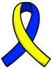 Down syndrome awareness ribbon