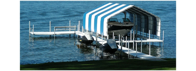 Boat house canopy