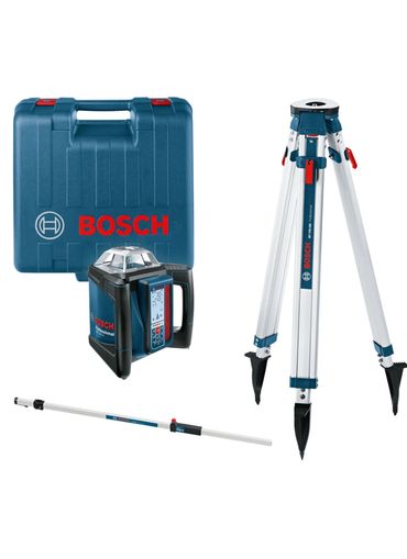 Bosch 1000-ft Red Self-Leveling Rotary Laser Level Kit