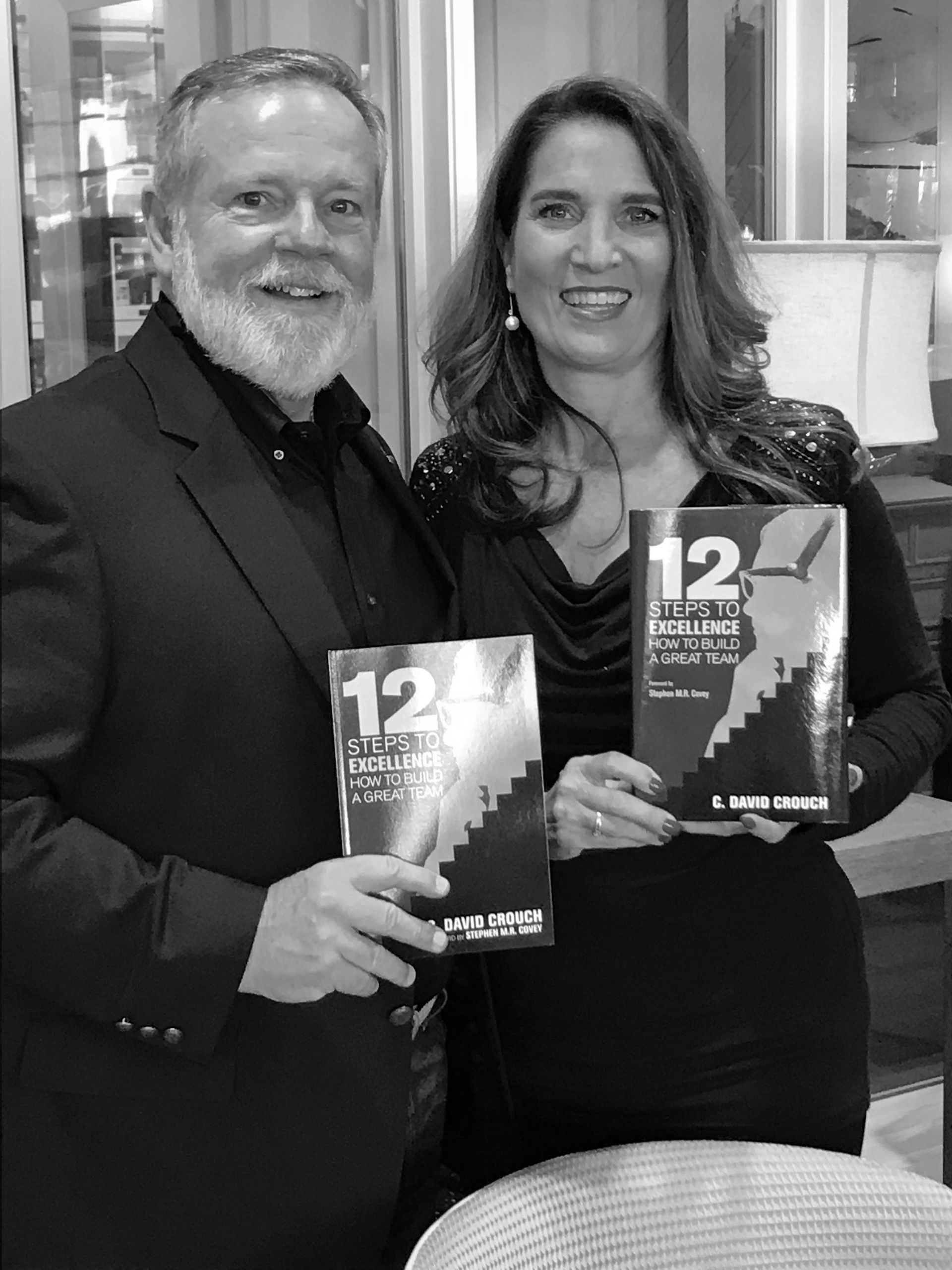 My wife and I at the book launch!
