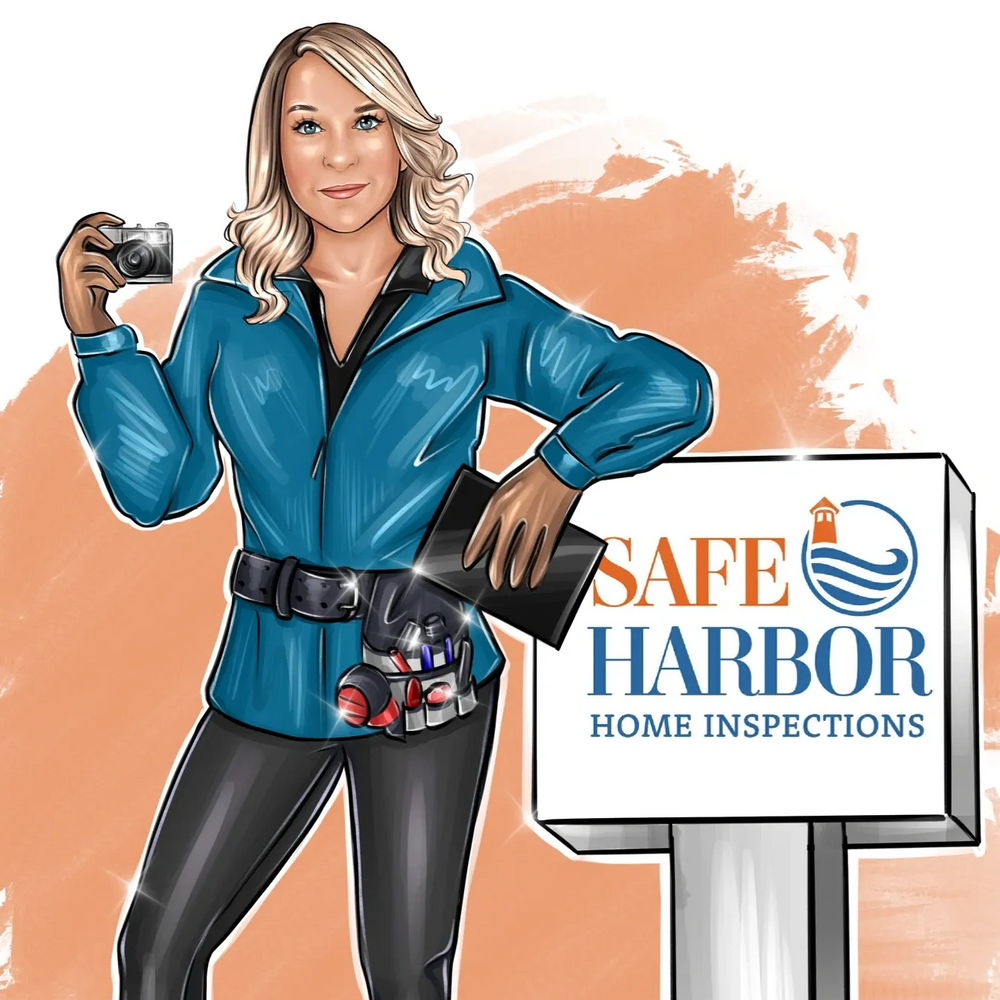 NC Licensed Home Inspector Kelly Honeycutt with Safe Harbor Home Inspections