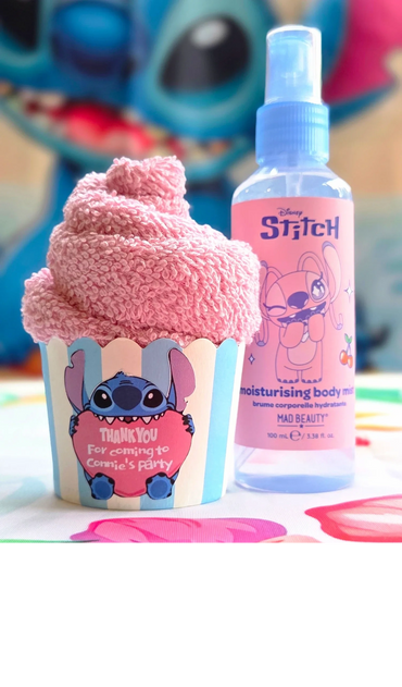 THE GOING HOME GIFT
An optional extra (£5pp). They'd each receive a cupcake flannel and body mist.