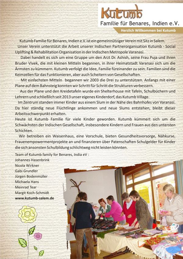 Photo Messages Kutumb 
Kutumb Family NGO Varanasi
community welfare
child development
women empower