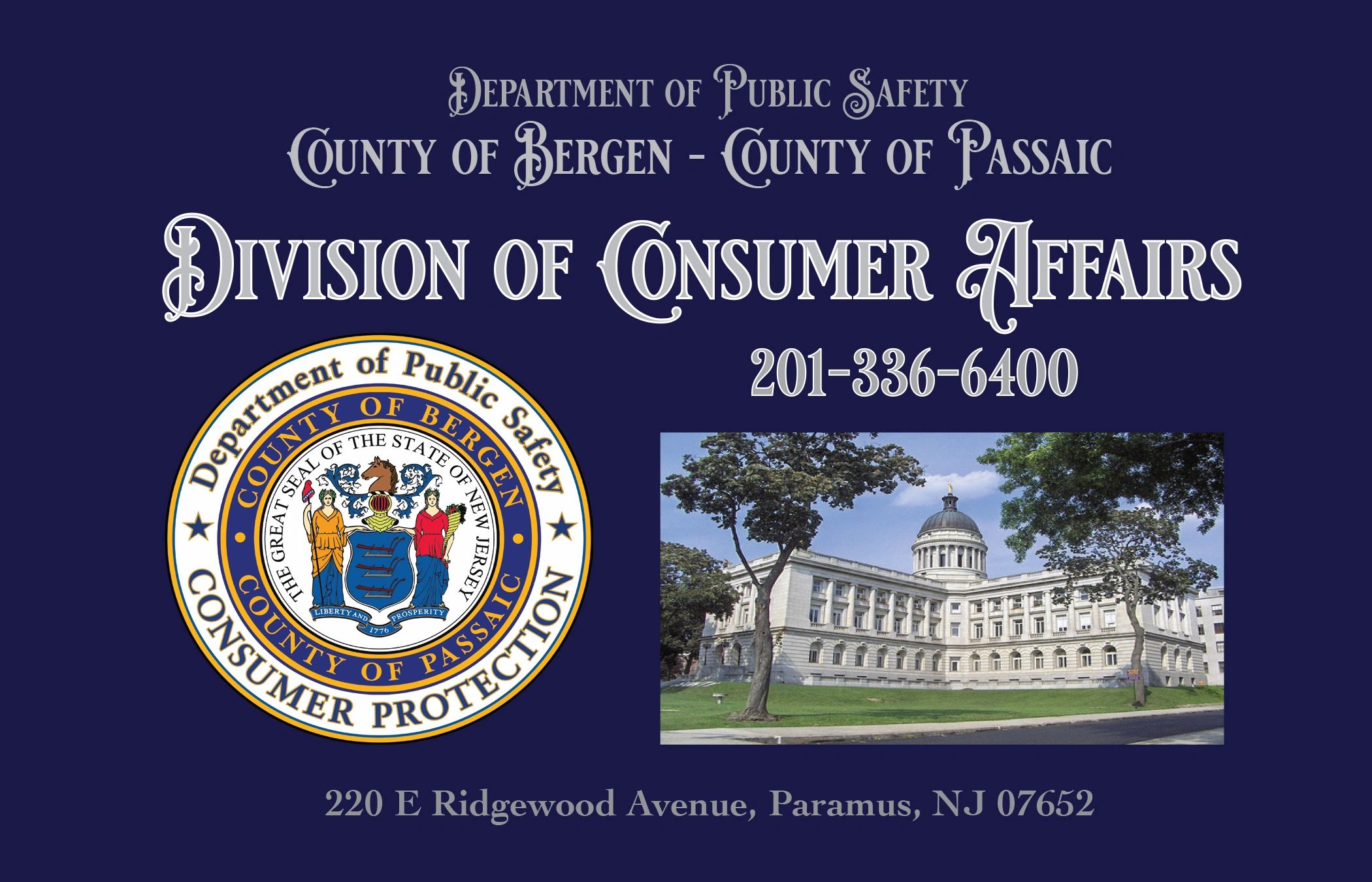 Consumer Affairs - Bergen Passaic County Division of Consumer Affairs