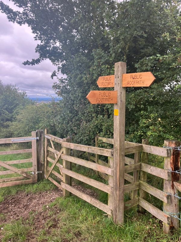 Path along Yorkshire Wolds Way