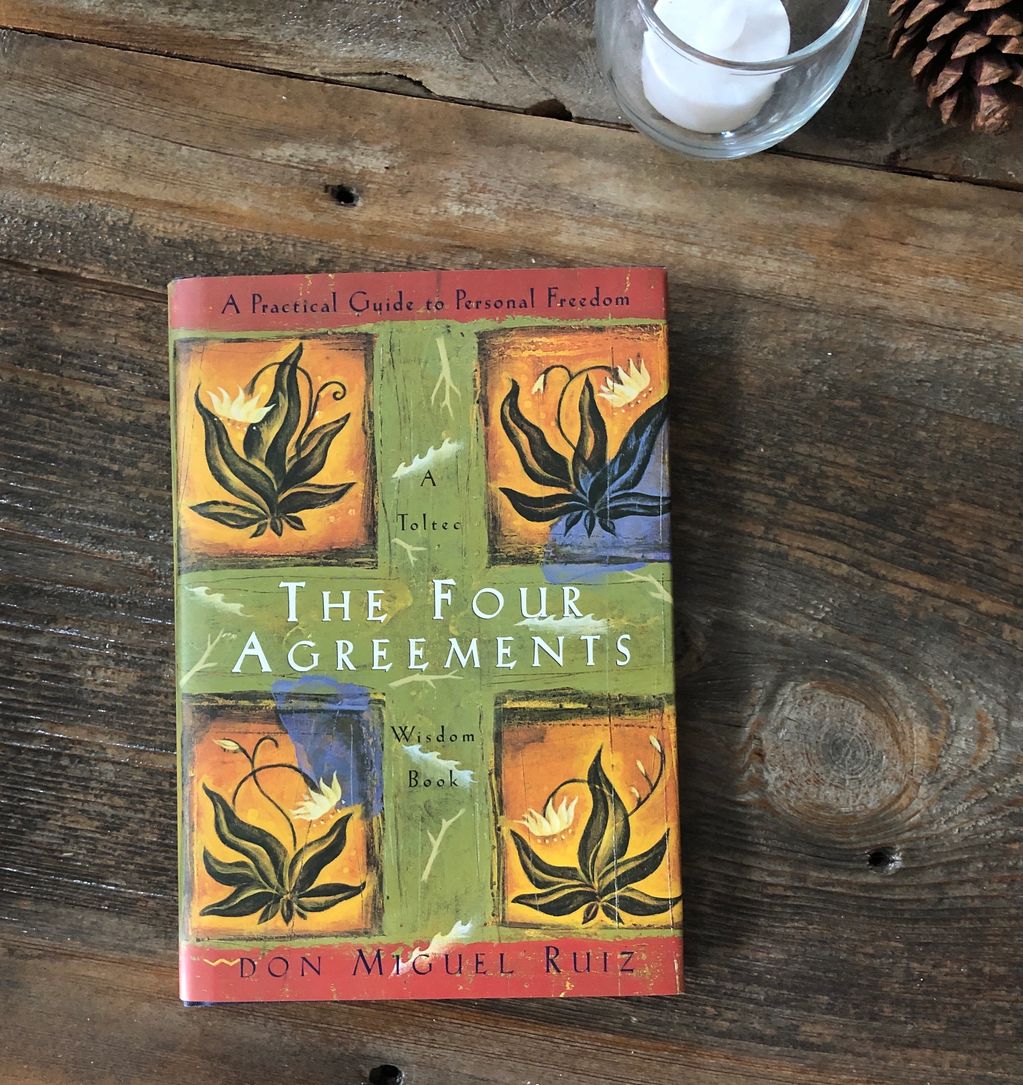 cover of THE FOUR AGREEMENTS: A Practical Guide to Personal Freedom by Don Miguel Ruiz