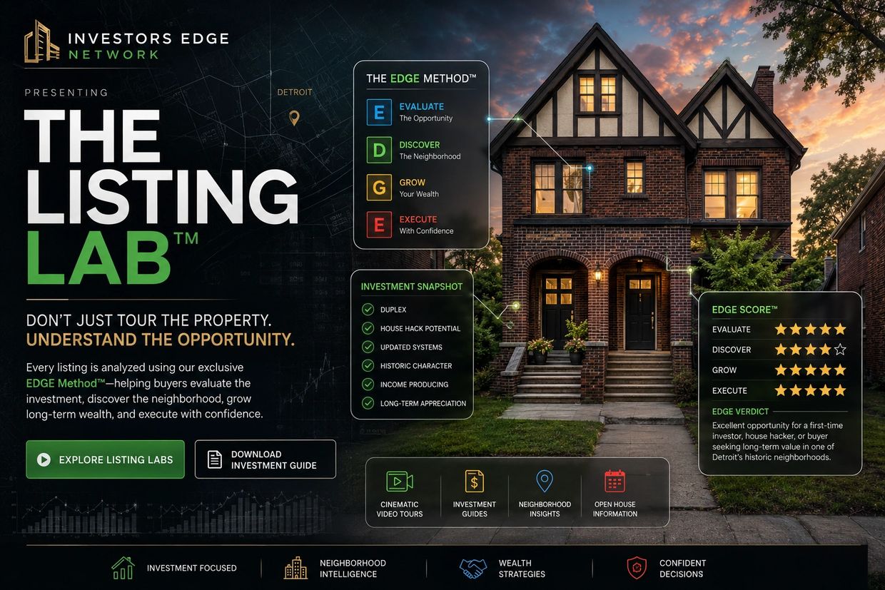 Real estate investment listing lab preview with detailed evaluation.