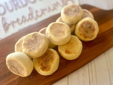 Sourdough English Muffins